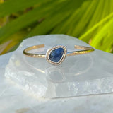 Something Blue Sapphire Cuff Bracelet