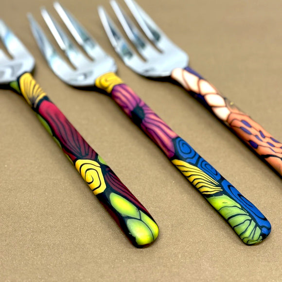 Polymer Clay Serving Fork
