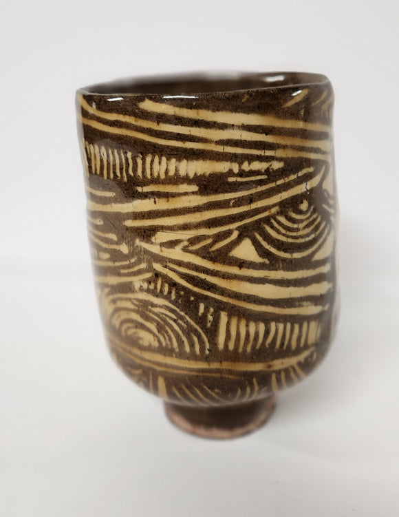 Ceramic Tiki Tumbler