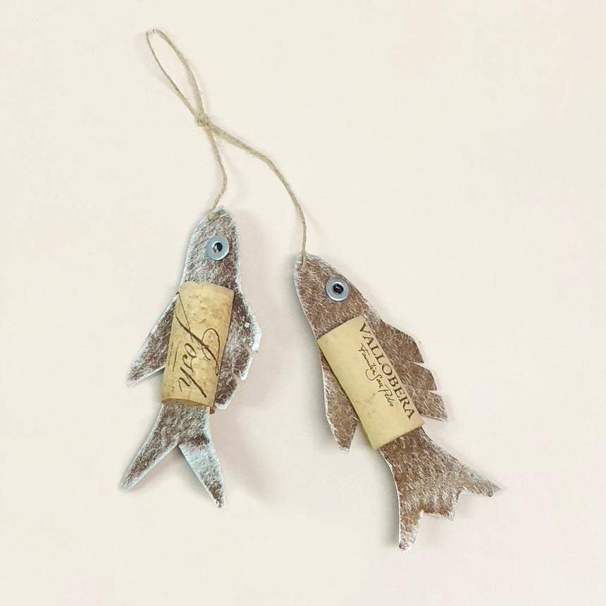 diy cork fishing lures Wine Cork Fish Hanger – With These Hands Gallery