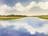 CALM CREEK oil on canvas by Keith Wilkie