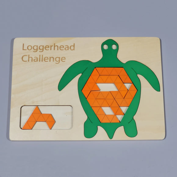 Wooden Loggerhead Puzzle
