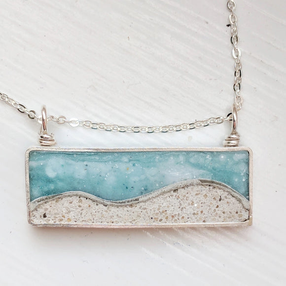 Silver Mini Beach Necklace