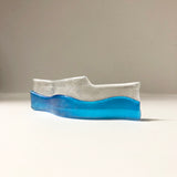 Small Wavy Glass Frame