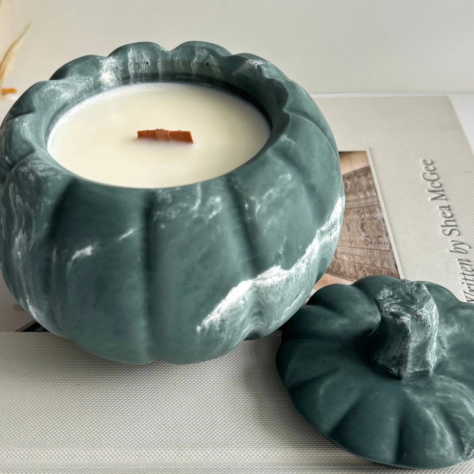 Pumpkin Candle Jar