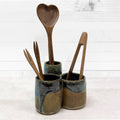 Small 3 Section Utensil Holder