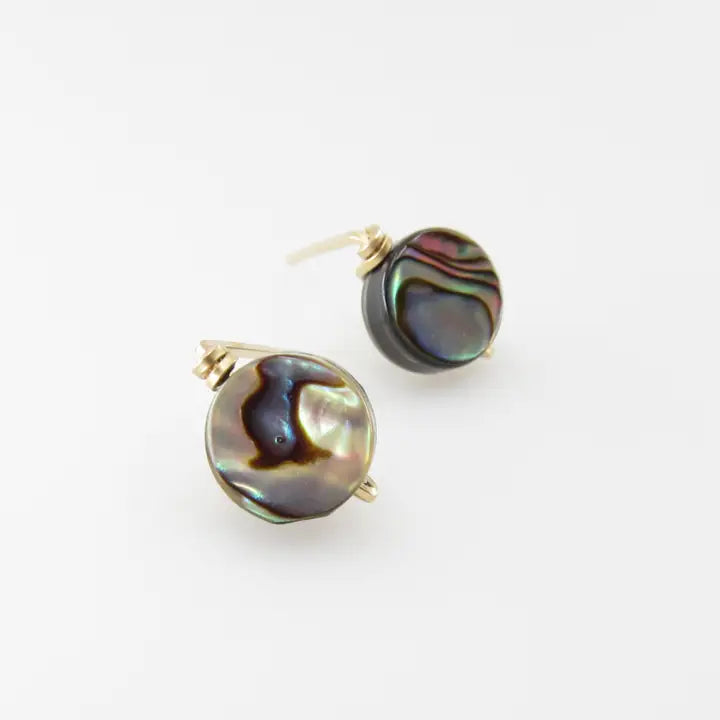 Abalone Stud Earrings