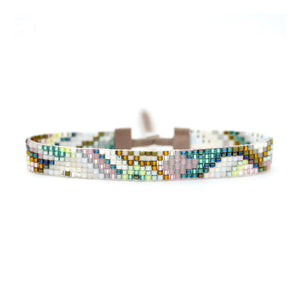 Adjustable Beaded Bracelet - The Agate