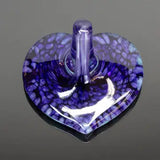 Glass Heart Ring Holder