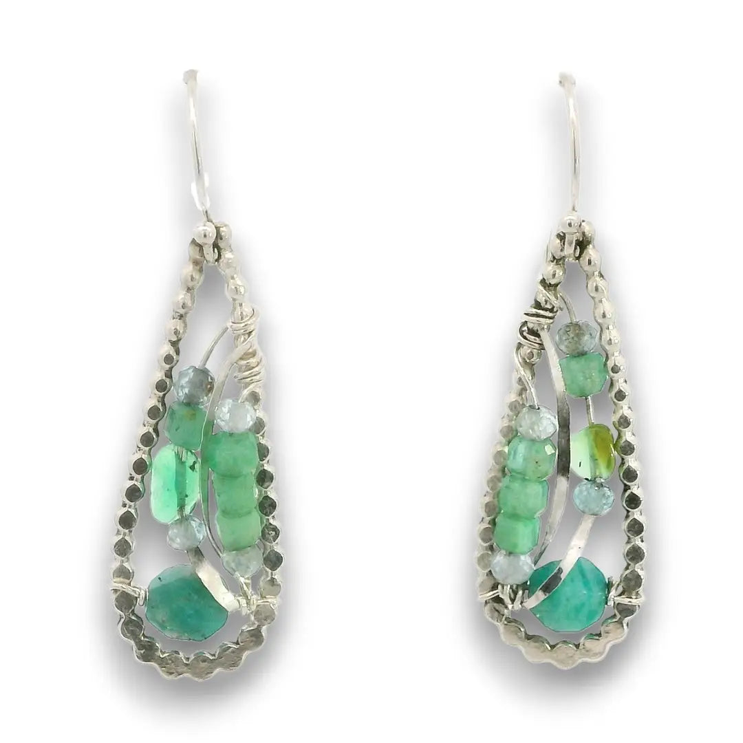 Bioluminescent Opal Earrings