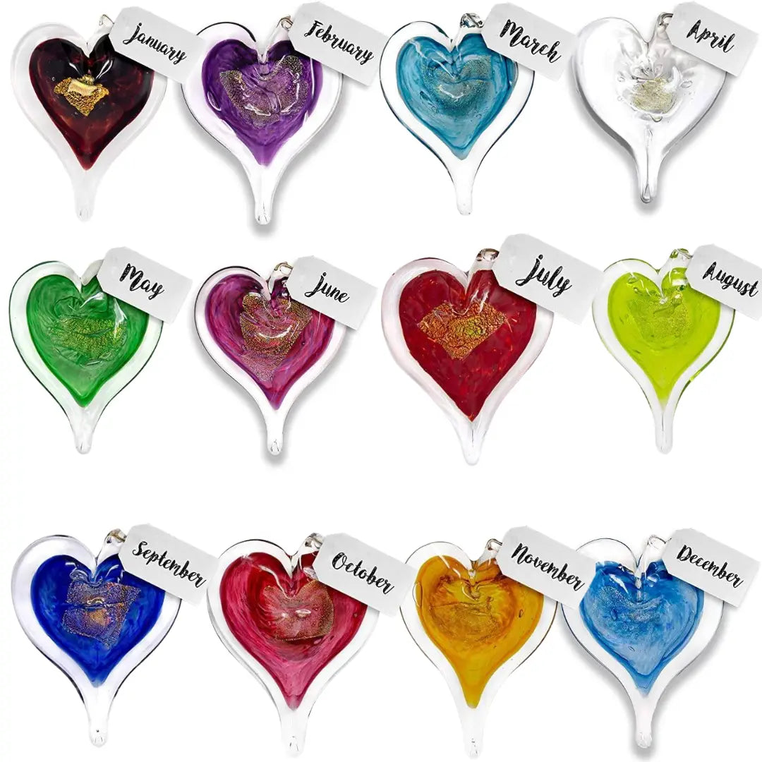 Birthstone Hearts