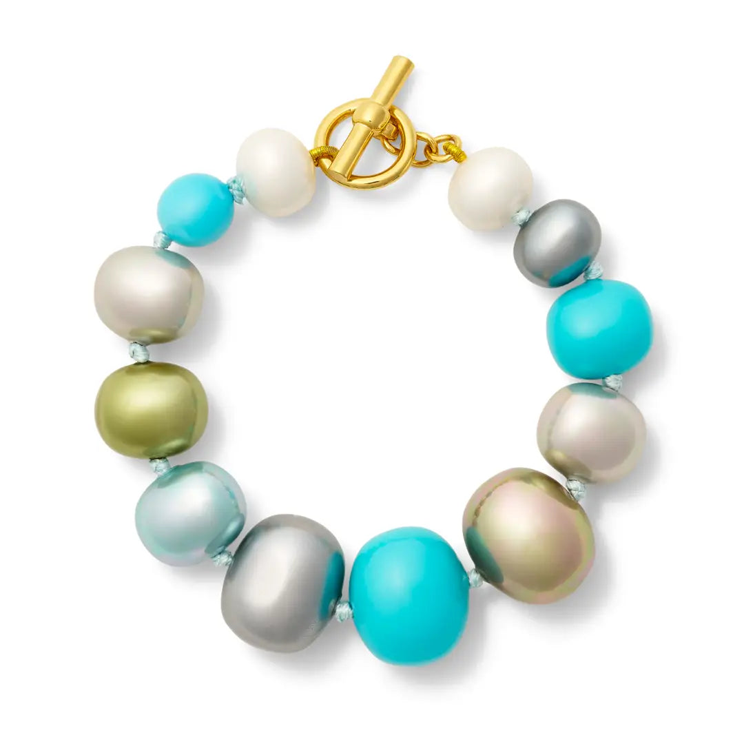 Calypso Pebble Pearl Bracelet