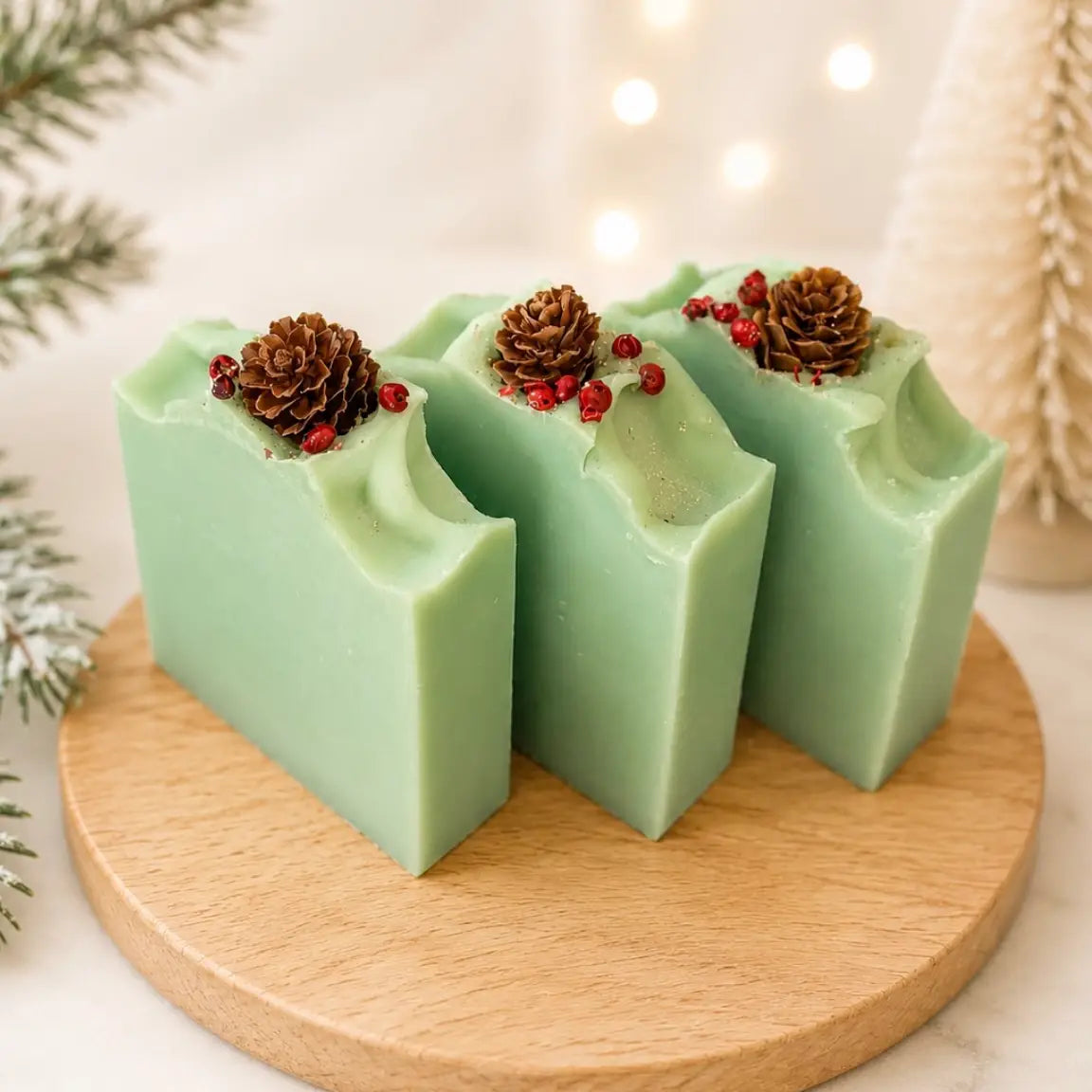 Christmas Tree Soap