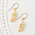 Citrine Stack Earrings