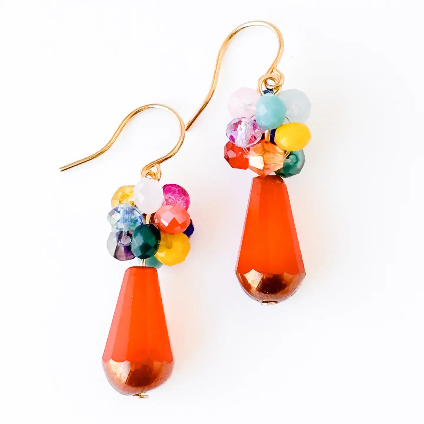 Glass Drop Earrings