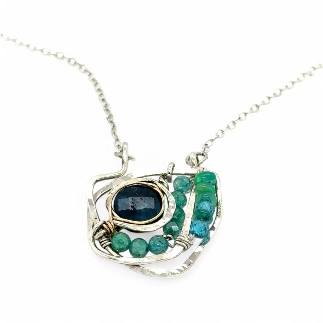 Cyclone Apatite Necklace