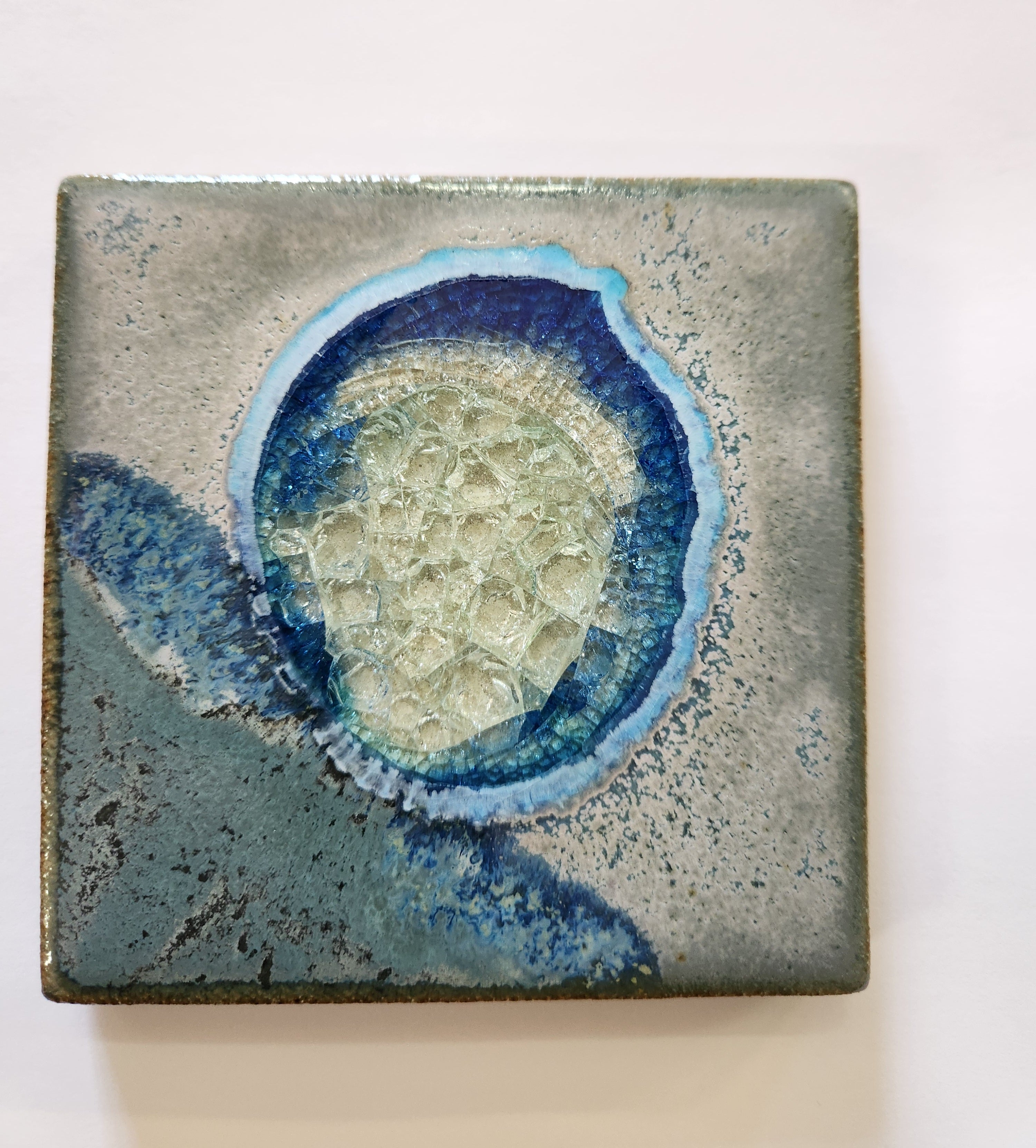Geode Crackle Coaster
