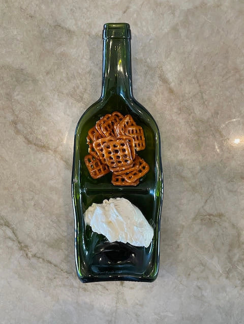 Wine Bottle Divided Tray