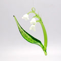Glass Lily of the Vallery Ornament