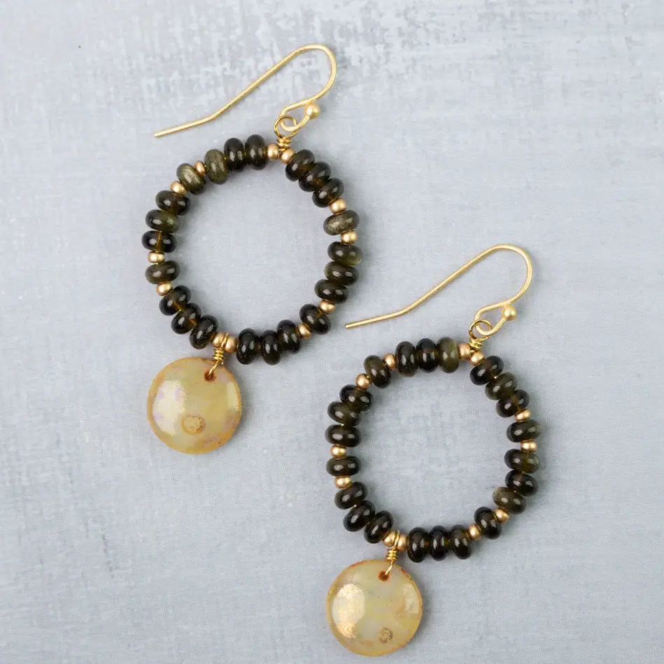 Golden Hour Hoop Earrings