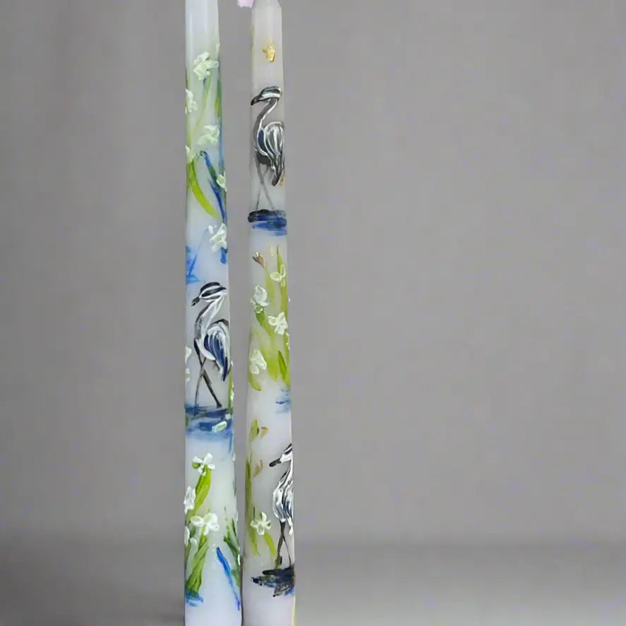 Heron Candle Stick Set