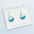 Horizon Watercolor Drop Earrinngs