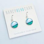 Horizon Watercolor Drop Earrinngs