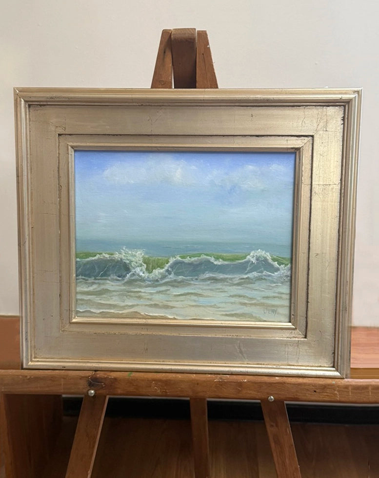 WAVE I oil painting by Jeny McCullough