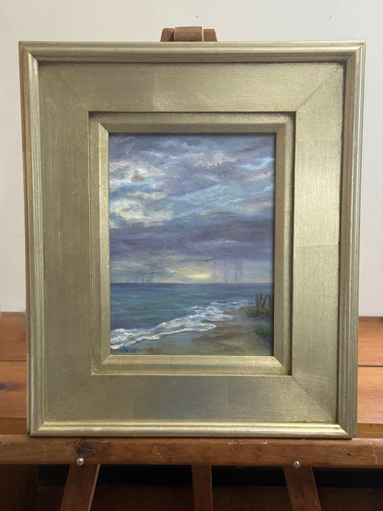 STORM ON EDISTO oil painting by Jeny McCullough