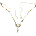 Moon Beam Pearl Necklace