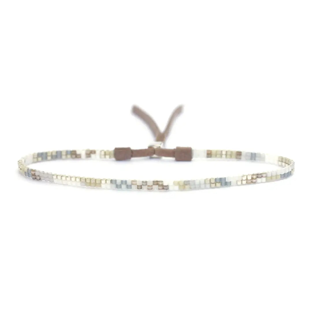Mini Adjustable Beaded Bracelet - Oslo
