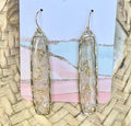 Oyster Crush Dangle Earrings