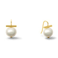 Petite & Sweet Pebble Pearl Earrings