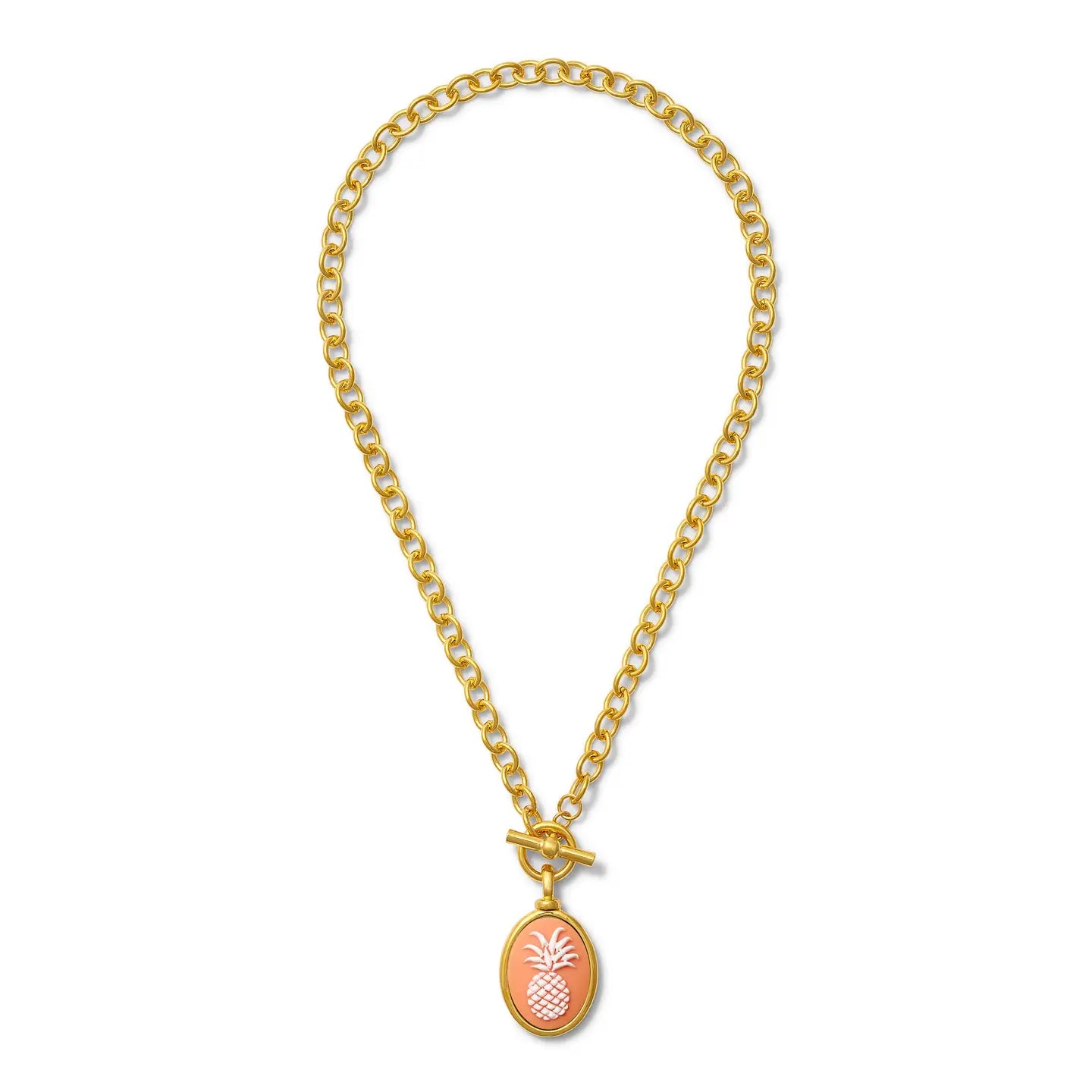 Pineapple Cameo Pendant
