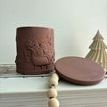 Santa's Sleigh Candle