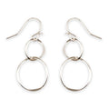 Double Link Dangle Earrings