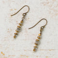 Silver & Gold Mixed Metal Earrings