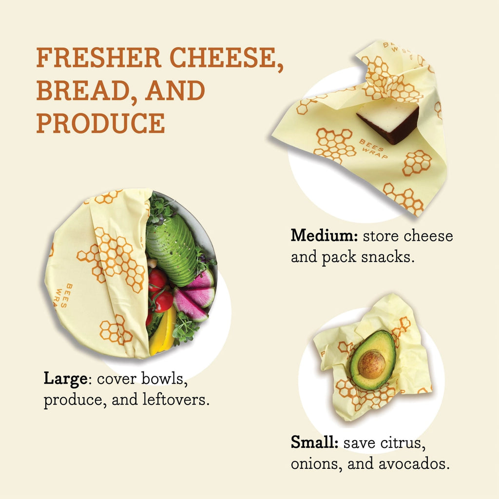 Bee's Wax Food Wraps 3-Pack