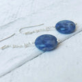 Sodalite & Pearl Earrings