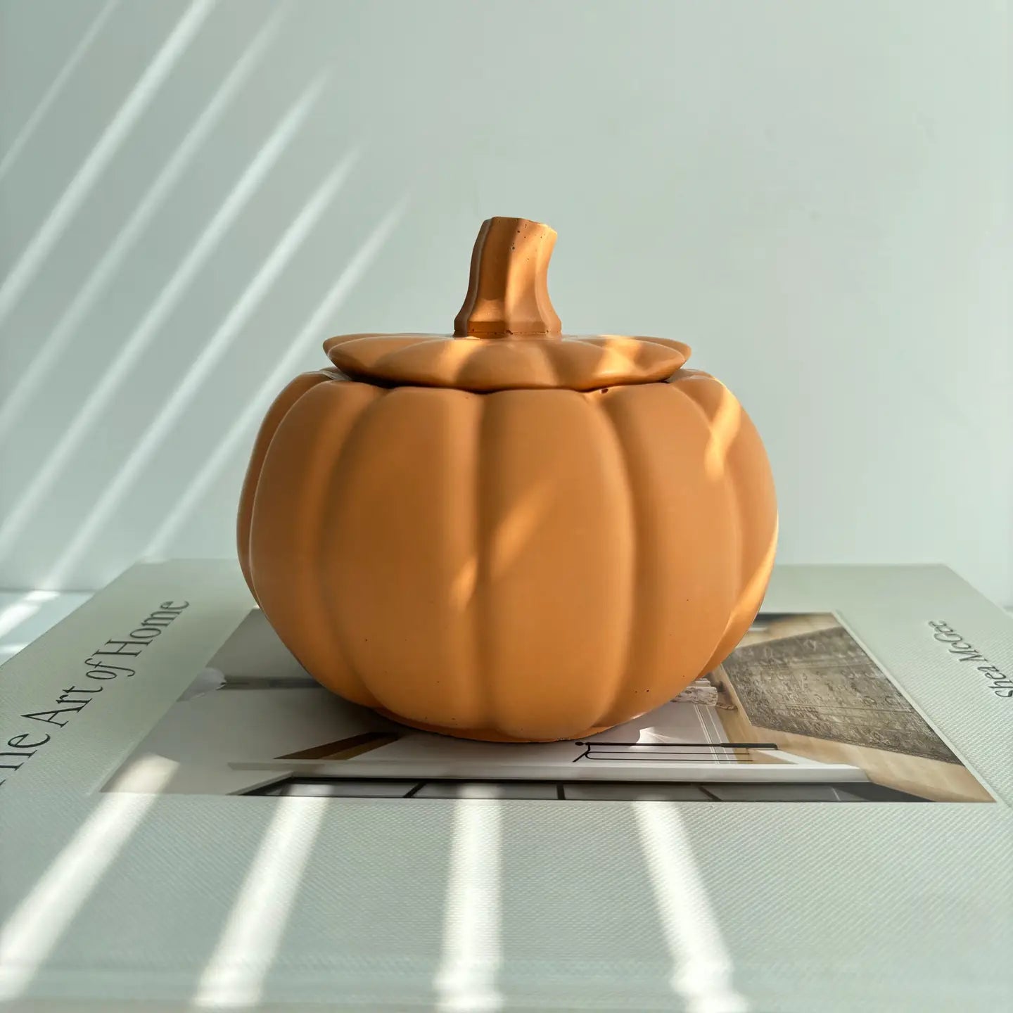 Pumpkin Candle Jar