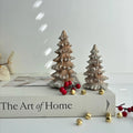 Spruce Christmas Tree - White & Gold