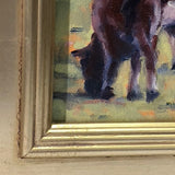 A COW'S TALE original oil painting by Helen Newton
