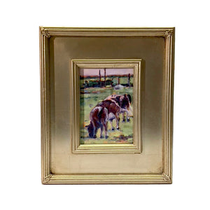 A COW'S TALE original oil painting by Helen Newton