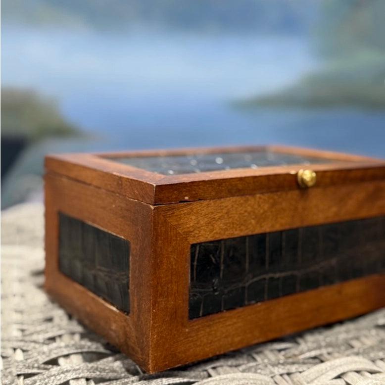 Alligator Valet Chest