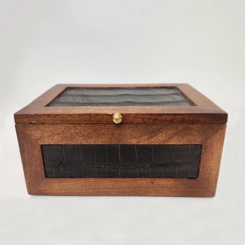 Alligator Valet Chest