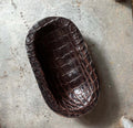 Alligator Inlay Dough Bowl