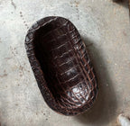 Alligator Inlay Dough Bowl