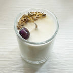 Amethyst & Lavender Votive Candle