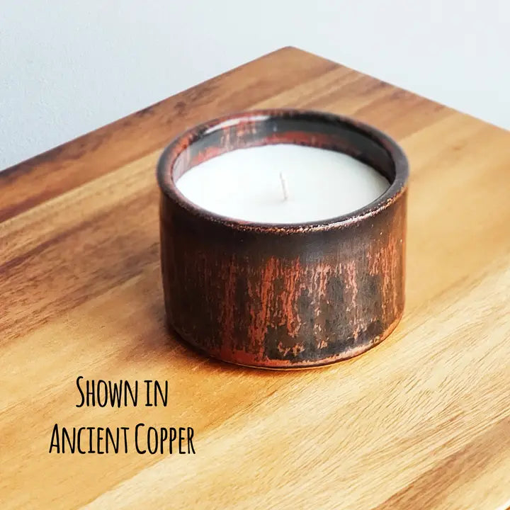 Pottery Single Wick Candle