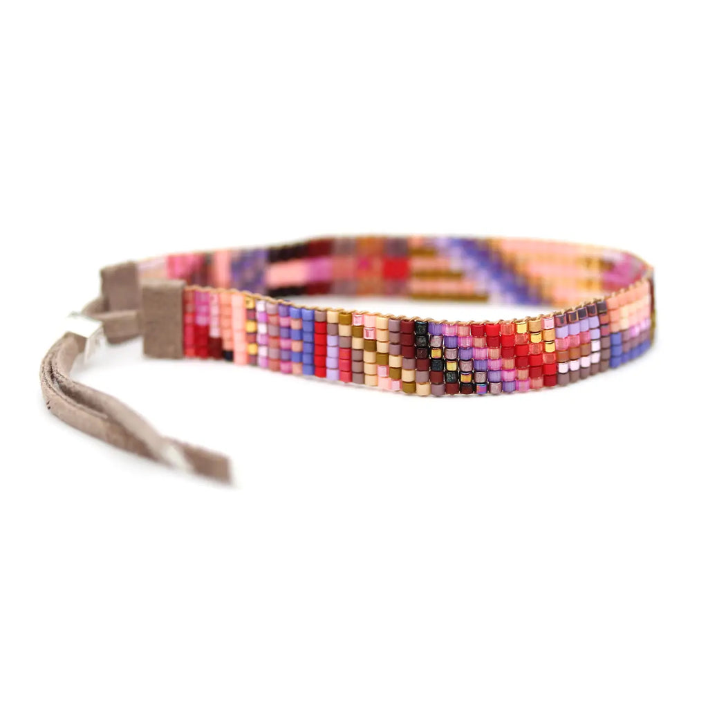 Adjustable Beaded Bracelet - The Bermuda